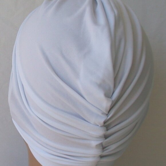 Lily White Instant Turban Cap Fun and Flirty Fashion Hat - Picture 3 of 3